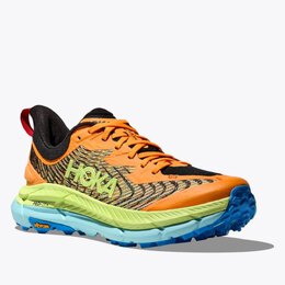 HOKA: Оранжевые кроссовки