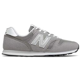 New Balance: Серые кроссовки 