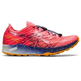 Asics: Оранжевые кроссовки 