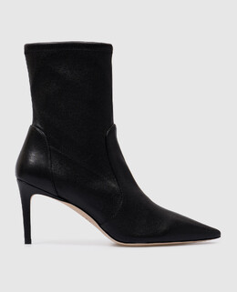 Stuart Weitzman: Чёрные ботинки  Stuart 75