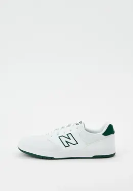 New Balance: Белые кеды 