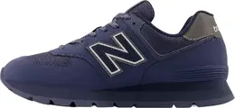 New Balance: Синие кроссовки 574