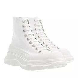 Alexander McQueen: Белые кроссовки  Tread Slick