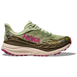 HOKA: Зелёные кроссовки 