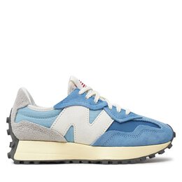 New Balance: Синие кроссовки 