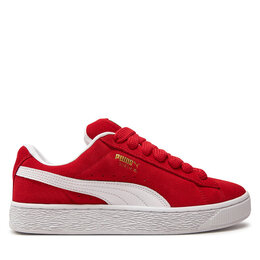 PUMA: Красные кроссовки  Suede