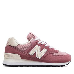 New Balance: Коричневые кроссовки 