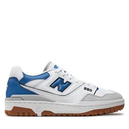 New Balance: Белые кроссовки 