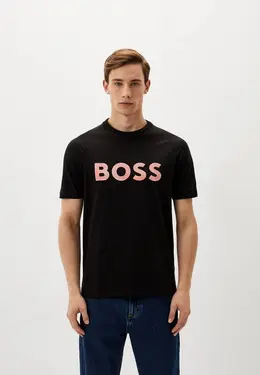 Boss: Чёрная футболка 