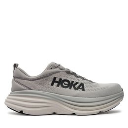 HOKA: Серые кроссовки 