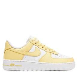 Nike: Жёлтые кроссовки  Air Force