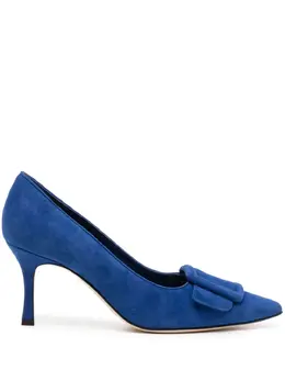 Manolo Blahnik: Голубые туфли  Maysale