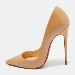 Christian Louboutin: Бежевые туфли  So Kate