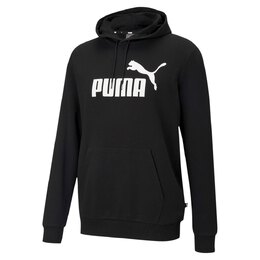 PUMA: Чёрная толстовка  Essentials