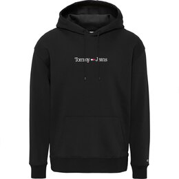 Tommy Jeans: Чёрная толстовка 