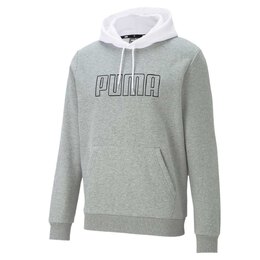 PUMA: Серая толстовка 