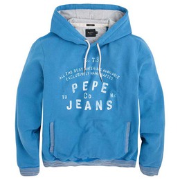 Pepe Jeans: Синяя толстовка 