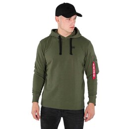 Alpha Industries: Зелёная толстовка 