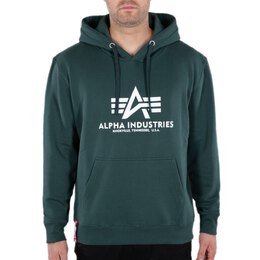 Alpha Industries: Зелёная толстовка 