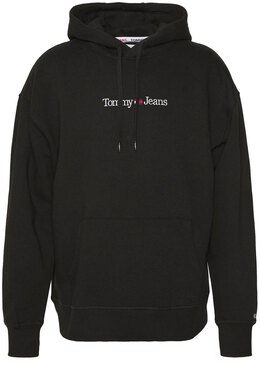 Tommy Jeans: Чёрная толстовка 