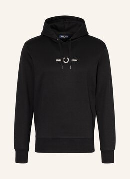 Fred Perry: Чёрная толстовка 