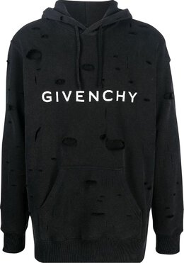 Givenchy: Чёрная толстовка 