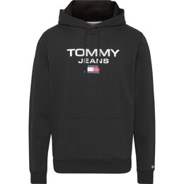 Tommy Jeans: Чёрная толстовка 