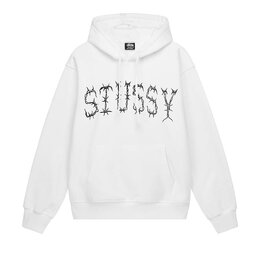 Stussy: Белая толстовка 