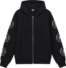 Stussy: Чёрная толстовка 