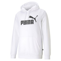 PUMA: Белая толстовка  Ess