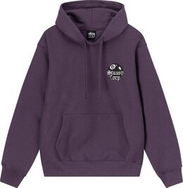 Stussy: Фиолетовая толстовка 