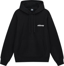 Stussy: Чёрная толстовка 