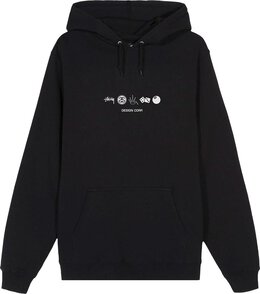 Stussy: Чёрная толстовка 