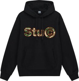 Stussy: Чёрная толстовка 