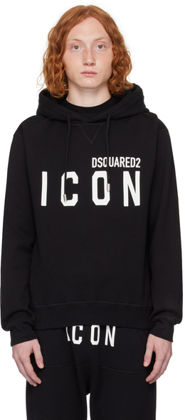 Dsquared2: Чёрная толстовка  Icon