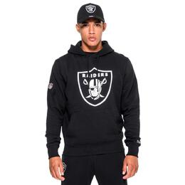 NEW ERA: Чёрная толстовка  Oakland Raiders