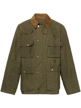 Barbour: Куртка цвета хаки 