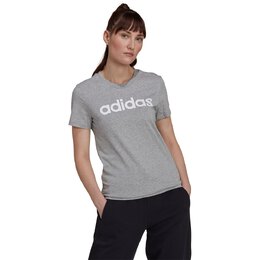 Adidas: Серая футболка  Essentials