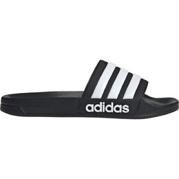 Adidas: Чёрные сандалии  Adilette