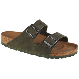 Birkenstock: Зелёные сандалии Arizona