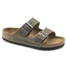 Birkenstock: Зелёные сандалии  Arizona