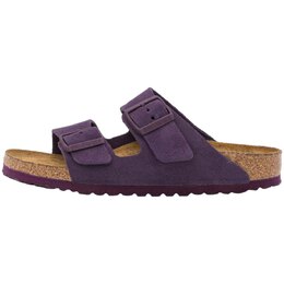 Birkenstock: Фиолетовые сандалии Arizona