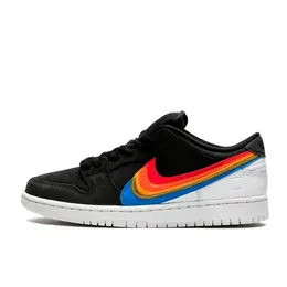 NIKE: Чёрные кроссовки  Dunk Low