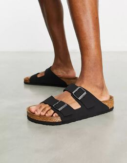 Birkenstock: Чёрные сандалии  Arizona