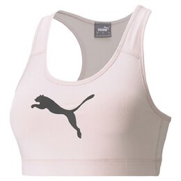 PUMA: Розовый бюстгальтер 