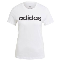 Adidas: Белая футболка  Essentials