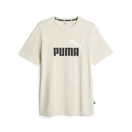 PUMA: Бежевая футболка  Ess