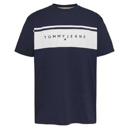 Tommy Jeans: Синяя футболка 