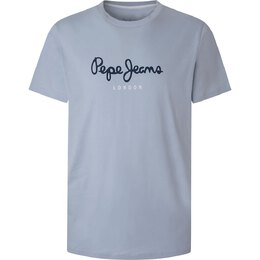 Pepe Jeans: Синяя футболка 