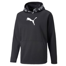 PUMA: Чёрная толстовка 